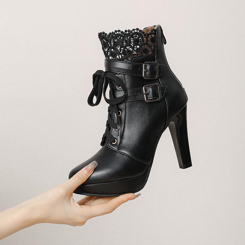 Q/женские короткие сапоги на высоком каблуке, сексуальные водонепроницаемые сапоги на толстом каблуке в европейском и американском стиле, однотонные большие римские короткие сапоги 34 чёрный
Q/женские короткие сапоги на высоком каблуке, сексуальные водонепроницаемые сапоги на толстом каблуке в европейском и американском стиле, однотонные большие римские короткие сапоги 34 чёрный