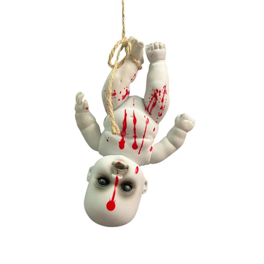 Simulated Haunted House Doll Pendant Inverted Horror Doll Creative Baby Ghost Doll Horror Props small-styly 1
Simulated Haunted House Doll Pendant Inverted Horror Doll Creative Baby Ghost Doll Horror Props small-styly 1