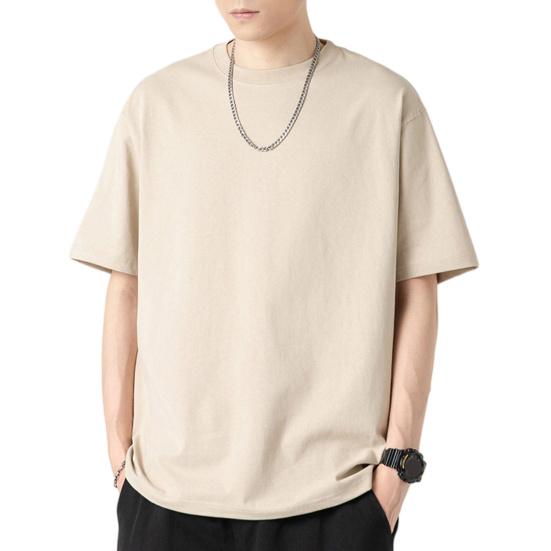 Men Loose Cotton T-Shirt Round Neck Short Sleeve Tee Shirt Casual Solid Color Summer Tee for Beach Street Vacation Wear S
Men Loose Cotton T-Shirt Round Neck Short Sleeve Tee Shirt Casual Solid Color Summer Tee for Beach Street Vacation Wear S