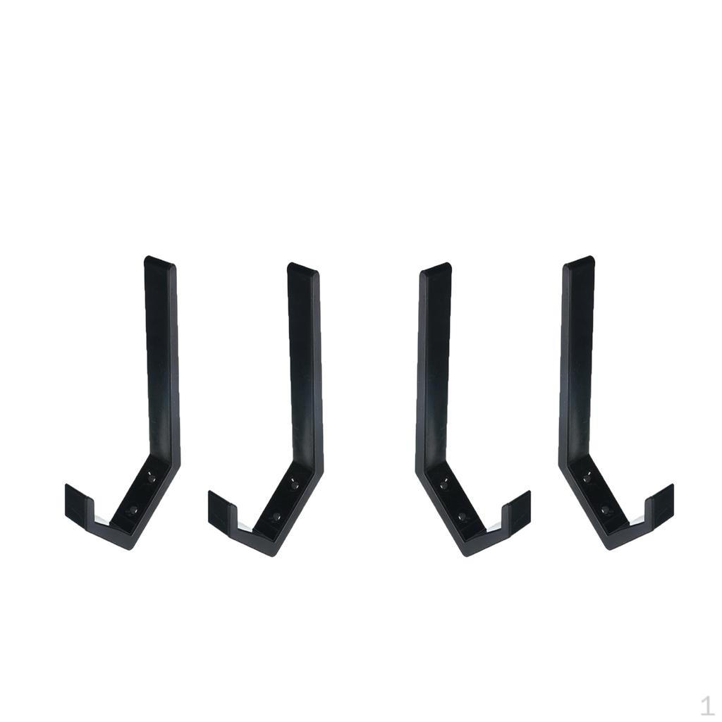 2 of pairs Helmet Holder Hook Wall Mount Coat Jacket Storage Rack Black
2 of pairs Helmet Holder Hook Wall Mount Coat Jacket Storage Rack Black