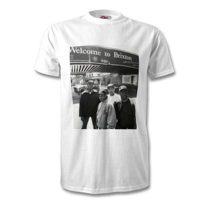 NWA in Brixton 90 s gangster rap hip hop art retro album T shirt tee all sizes 3XL
NWA in Brixton 90 s gangster rap hip hop art retro album T shirt tee all sizes 3XL