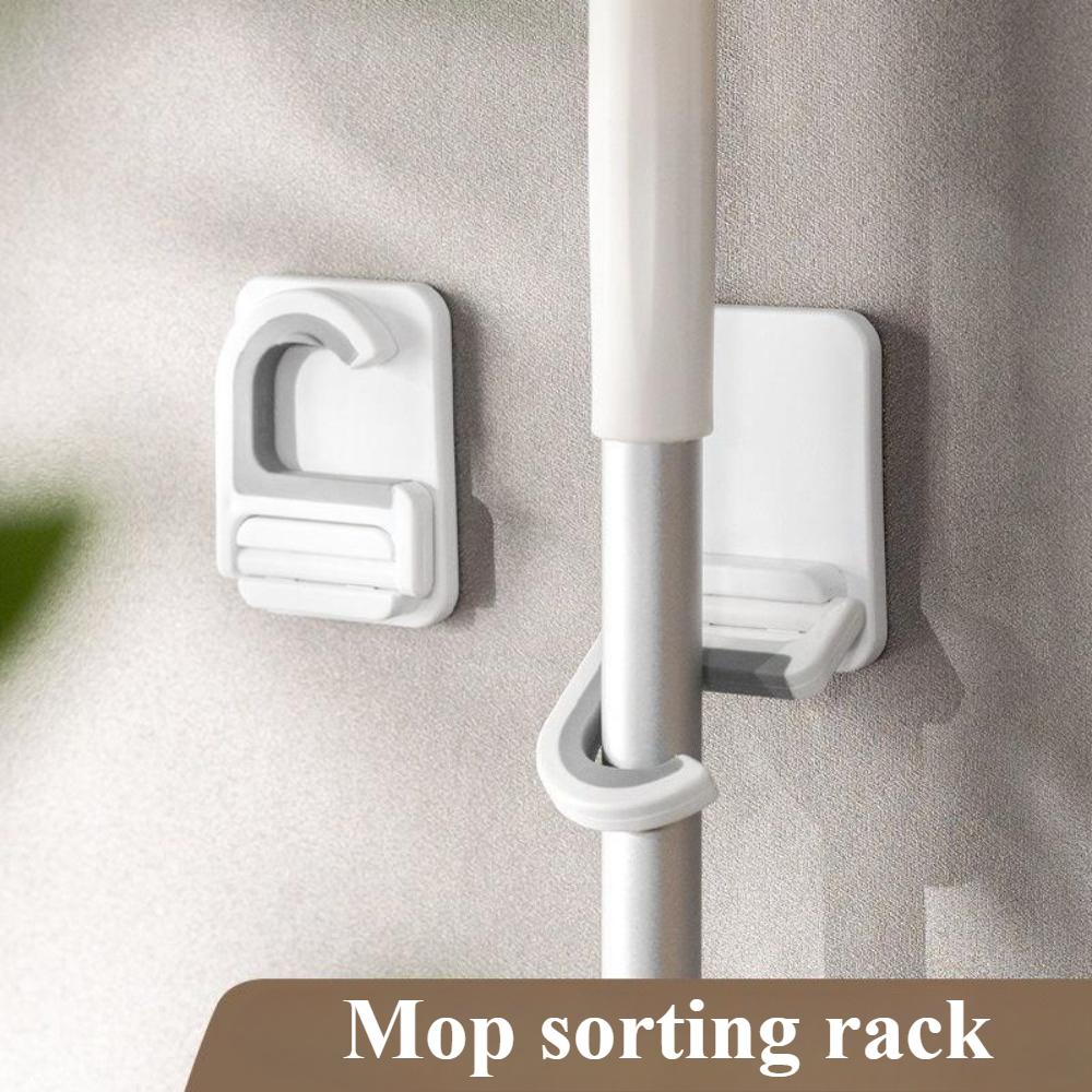 Self-Adhesive Broom Holder - Wall Mount Mop Clip Organizer Rack for Kitchen & Bathroom, Multi-Purpose Storage Hooks белый
Self-Adhesive Broom Holder - Wall Mount Mop Clip Organizer Rack for Kitchen & Bathroom, Multi-Purpose Storage Hooks белый
