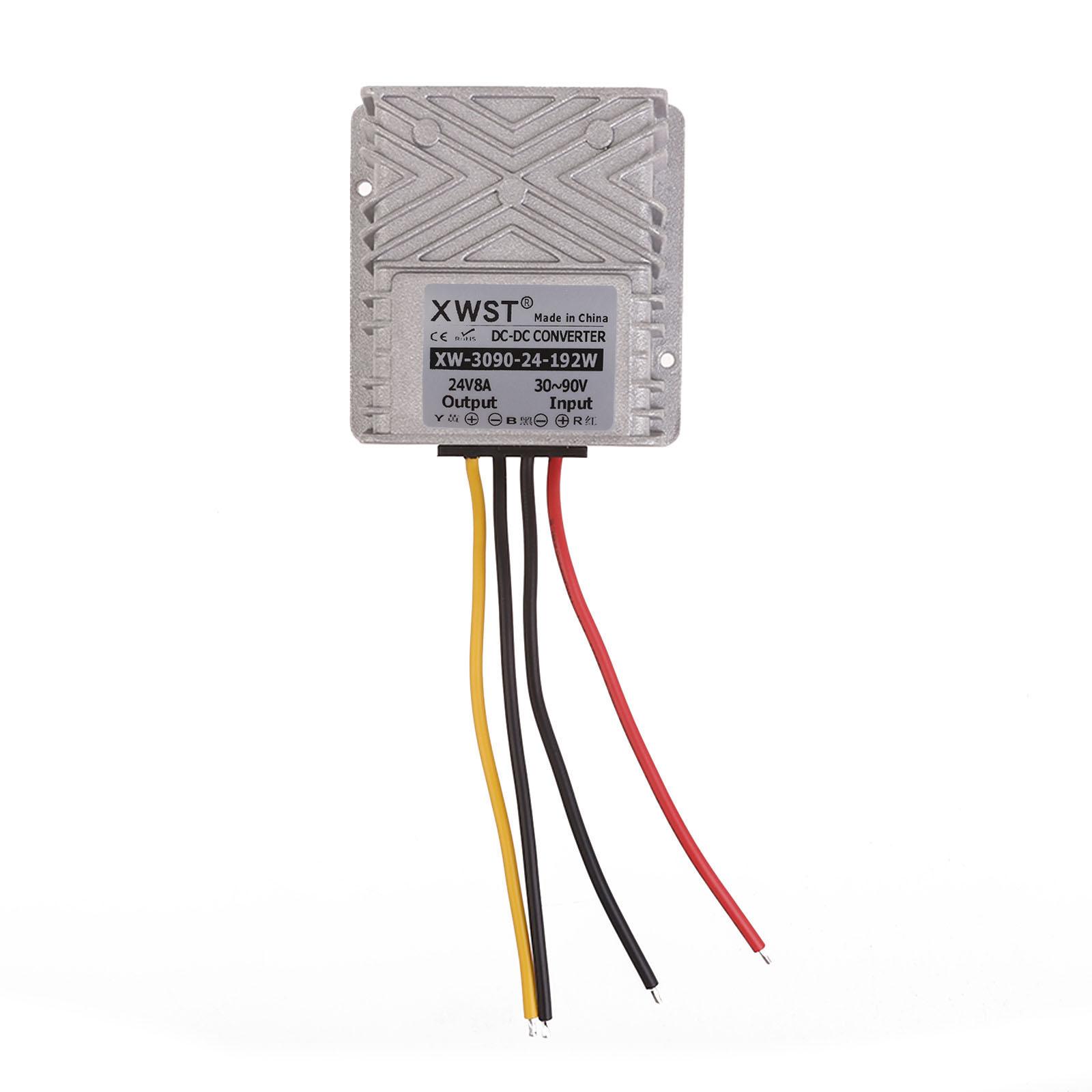 Power Supply Solution Step Down Buck Module 30V-90V to 24V Power Converter IP67 Waterproof for LED Strip Lights
Power Supply Solution Step Down Buck Module 30V-90V to 24V Power Converter IP67 Waterproof for LED Strip Lights