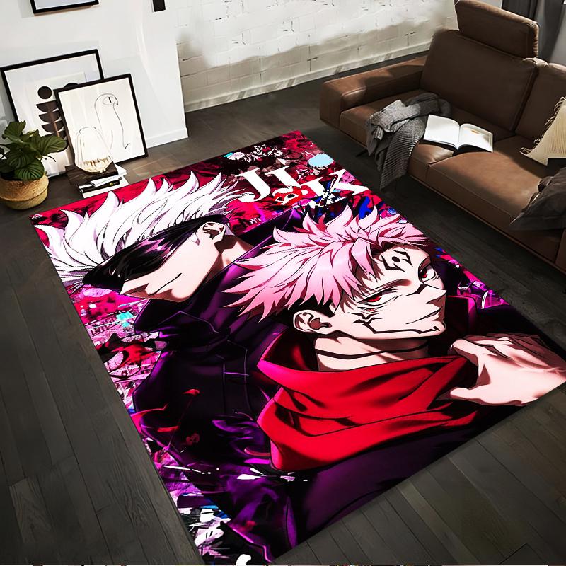 Anime Style Carpet with Two Characters, Pink Red Hair and Bold Design Suitable for use as an anti-slip for living room bedroom sofas 40x60cm( 15x23in )
Anime Style Carpet with Two Characters, Pink Red Hair and Bold Design Suitable for use as an anti-slip for living room bedroom sofas 40x60cm( 15x23in )