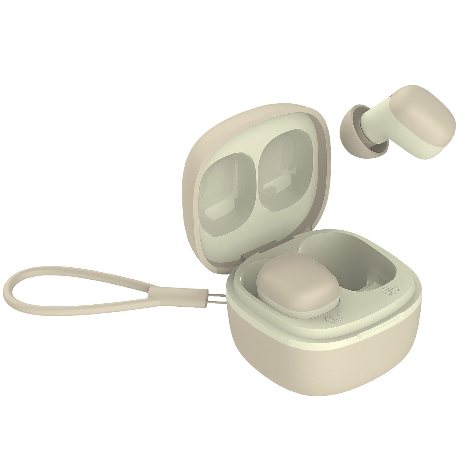 Kashimura Mini size and Completely wireless stereo earphones AAC mini BEIGE that allows you to easily enjoy good sound for everyday use cute! (beige)
Kashimura Mini size and Completely wireless stereo earphones AAC mini BEIGE that allows you to easily enjoy good sound for everyday use cute! (beige)