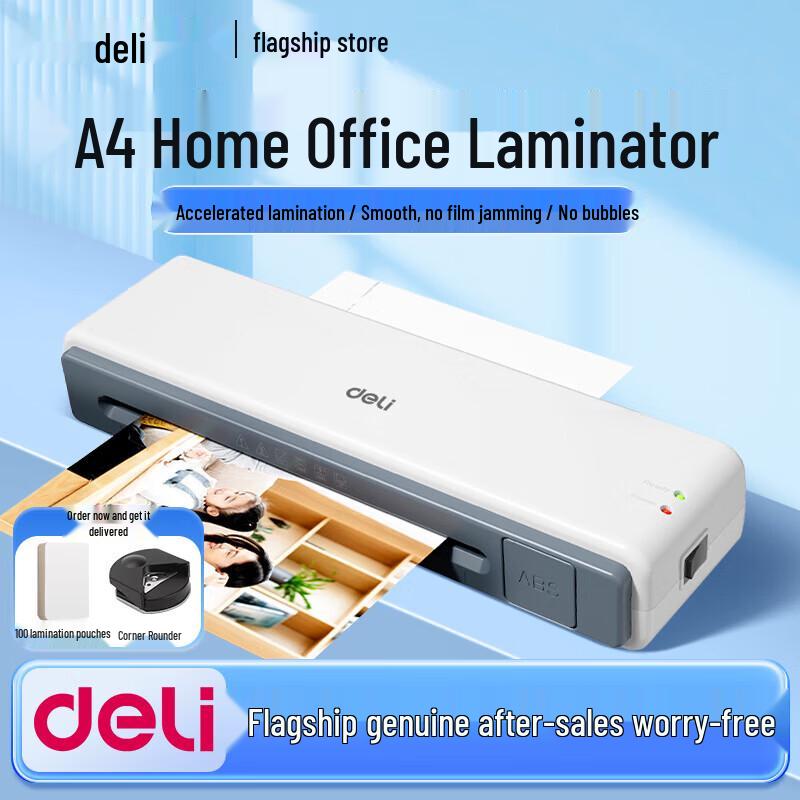 Deli A4 Hot Laminator for Home & Office CN plug (adapter included)
Deli A4 Hot Laminator for Home & Office CN plug (adapter included)