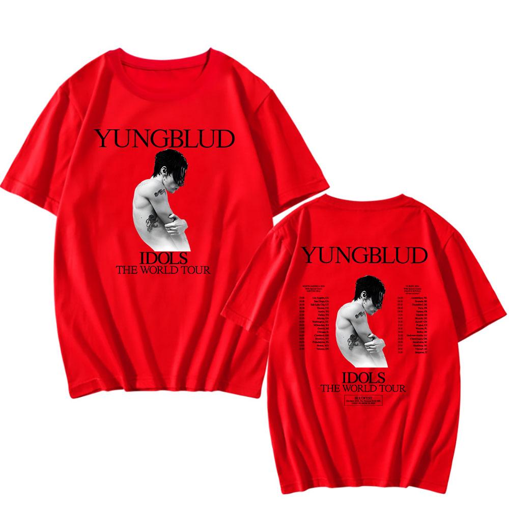 YUNGBLUD IDOLS The World Tour 2025 T-shirt Cotton Short Sleeve Male Tshirts Casual Vintage Men Women T Shirt Unisex Streetwear 4XL
YUNGBLUD IDOLS The World Tour 2025 T-shirt Cotton Short Sleeve Male Tshirts Casual Vintage Men Women T Shirt Unisex Streetwear 4XL