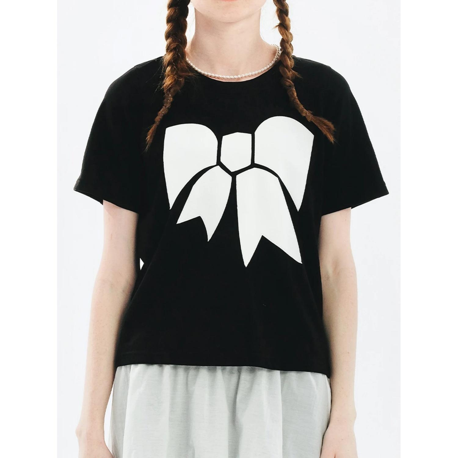 imakokoni 2024 Summer New Original Velvet White Bow Short Sleeve Round Neck T-shirt for Women 244687 XXXXXL чорний
imakokoni 2024 Summer New Original Velvet White Bow Short Sleeve Round Neck T-shirt for Women 244687 XXXXXL чорний