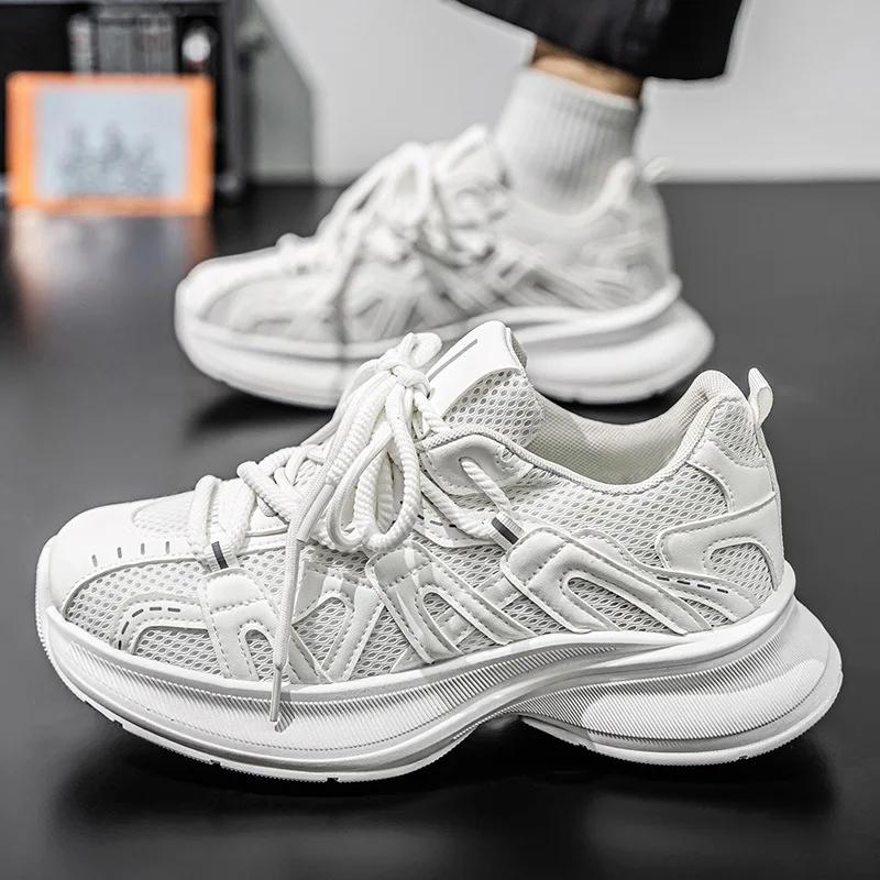 Men Summer Casual Sports Sneakers Breathable Mesh Fashion Man Shoes Chunky Sneaker Tenis Training Running Shoe Zapatillas 39
Men Summer Casual Sports Sneakers Breathable Mesh Fashion Man Shoes Chunky Sneaker Tenis Training Running Shoe Zapatillas 39