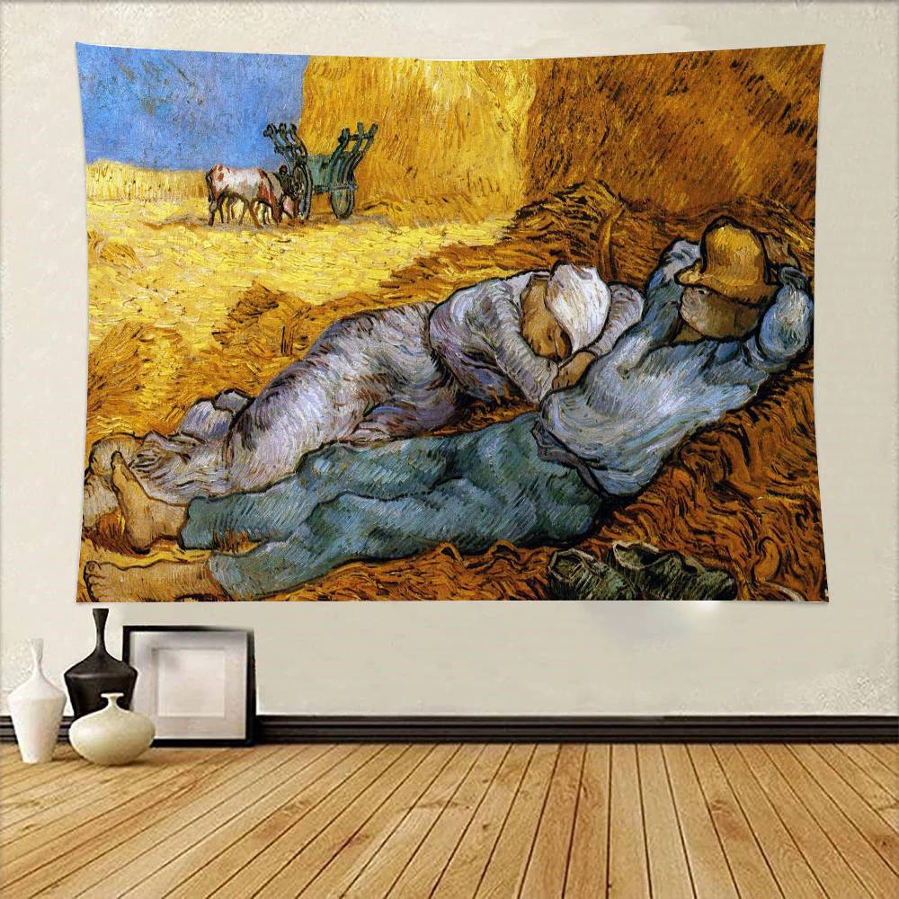 Van Goghs Art Tapestry Wall Hanging Printed Polyester Tapestry INS Decoration Wall Decor 74x94cm(29x37in)
Van Goghs Art Tapestry Wall Hanging Printed Polyester Tapestry INS Decoration Wall Decor 74x94cm(29x37in)