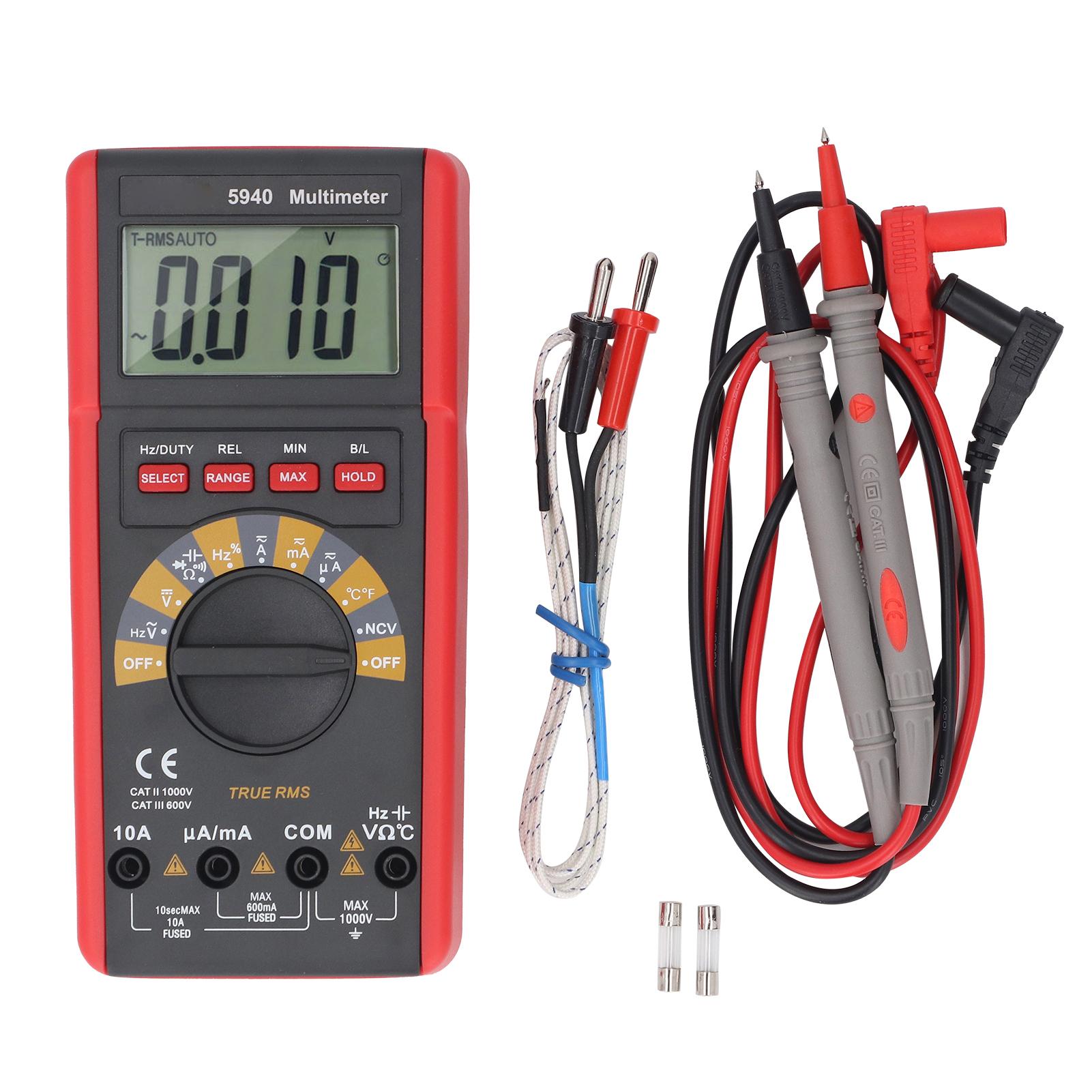Digital Multimeter Accurate Smart Anti Burning Telescoping Bracket Design HD Display Voltage
Digital Multimeter Accurate Smart Anti Burning Telescoping Bracket Design HD Display Voltage