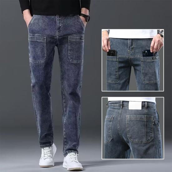 Мужские весенние джинсы, прямые, с несколькими карманами, приталенные, однотонные, со средней талией, винтажные, стираные, мягкие, дышащие, на молнии, на пуговицах, мужские брюки-карго
Мужские весенние джинсы, прямые, с несколькими карманами, приталенные, однотонные, со средней талией, винтажные, стираные, мягкие, дышащие, на молнии, на пуговицах, мужские брюки-карго