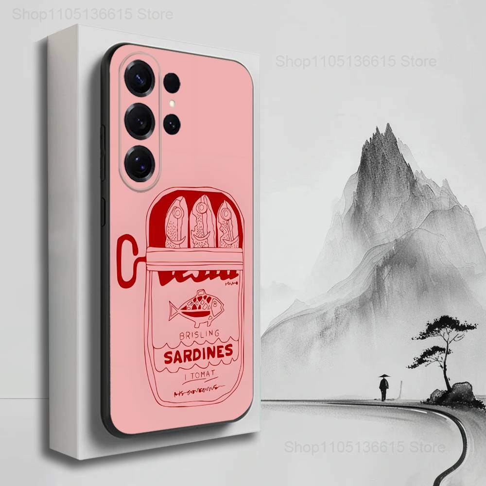 Good Food Sardines Canned Case For Samsung S22,S25,Ultra,S24,S23,FE,S20,S10,Plus,S21,S9,Lite,Soft Silicone Black SamsungS22plus5G
Good Food Sardines Canned Case For Samsung S22,S25,Ultra,S24,S23,FE,S20,S10,Plus,S21,S9,Lite,Soft Silicone Black SamsungS22plus5G