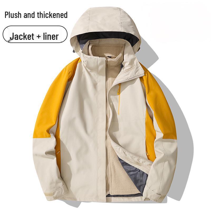 Unisex Workwear Set: Windproof & Waterproof 3-in-1 Jacket with Detachable Liner for Spring, Autumn & Winter. XL
Unisex Workwear Set: Windproof & Waterproof 3-in-1 Jacket with Detachable Liner for Spring, Autumn & Winter. XL