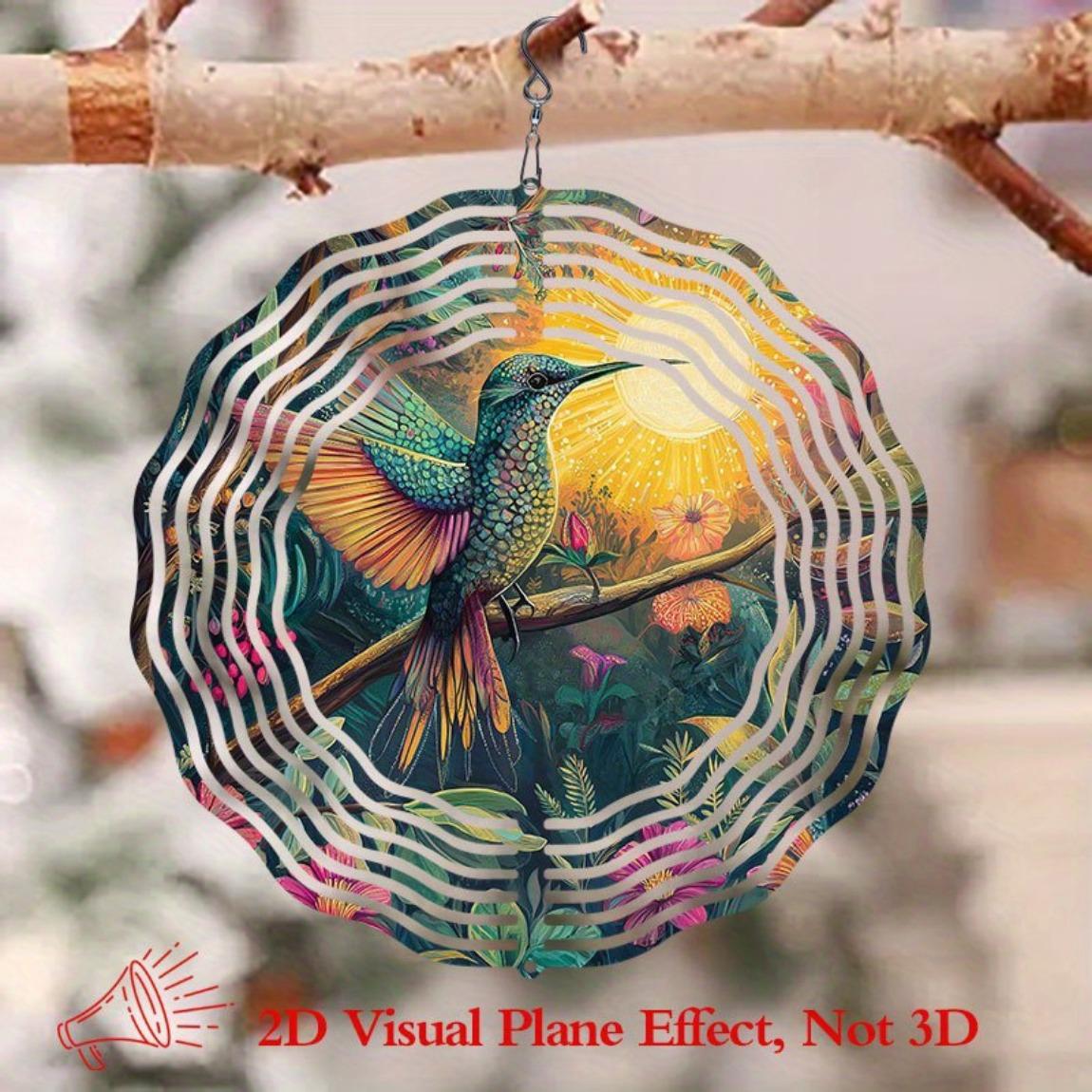 Vibrant Hummingbird Floral Wind Chime Colorful Metal Garden Decor No Battery Needed for Outdoor Patio Porch Holiday Gift 01A
Vibrant Hummingbird Floral Wind Chime Colorful Metal Garden Decor No Battery Needed for Outdoor Patio Porch Holiday Gift 01A