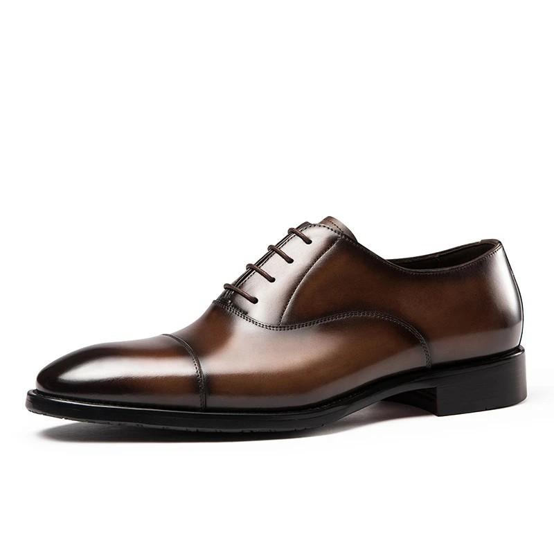 New Men s Three-headed Retro Leather Shoes Men s Trend Lace-Up Business Dress Men s Oxford Shoes 38 коричневый
New Men s Three-headed Retro Leather Shoes Men s Trend Lace-Up Business Dress Men s Oxford Shoes 38 коричневый