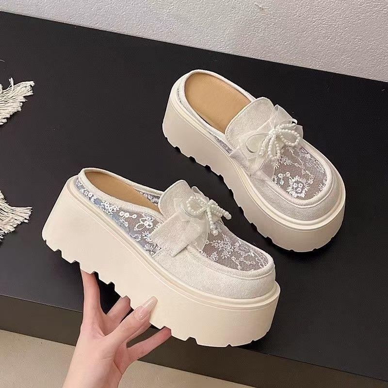 Мэри Джейн тапочки женские 2025 лето новый ленивый нескользящий маффин сумка голова тапочки 40
Мэри Джейн тапочки женские 2025 лето новый ленивый нескользящий маффин сумка голова тапочки 40