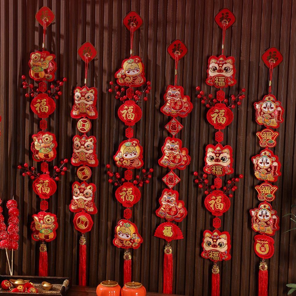 Chinese Style New Year Hanging Pendant Traditional Lucky Pendant for Living Room Office Style 6
Chinese Style New Year Hanging Pendant Traditional Lucky Pendant for Living Room Office Style 6