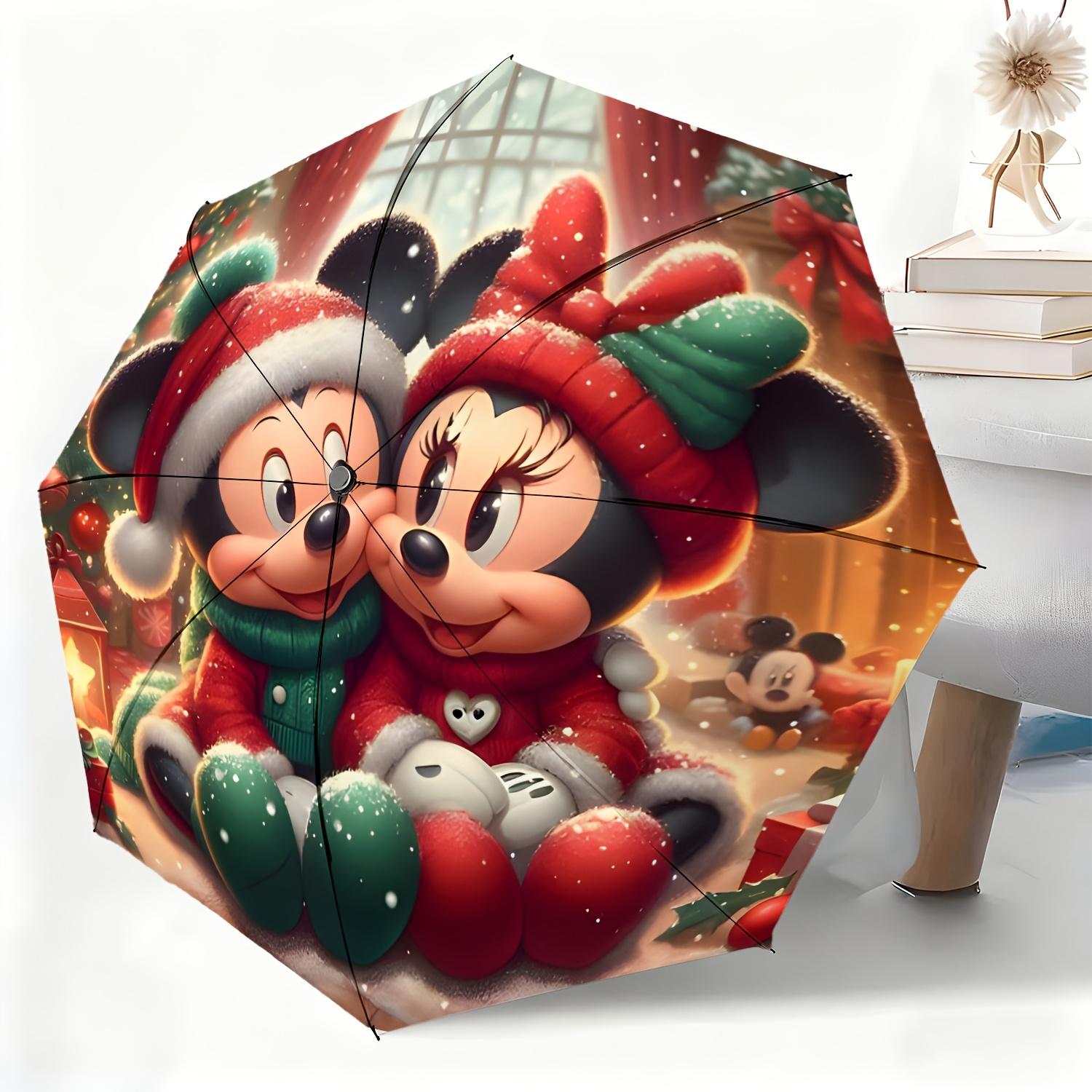 A Fully Automatic Umbrella Featuring Disney S Mickey And Minnie Christmas Cartoon Characters, Suitable for All Occasions As a (as the picture,Iron&8K)
A Fully Automatic Umbrella Featuring Disney S Mickey And Minnie Christmas Cartoon Characters, Suitable for All Occasions As a (as the picture,Iron&8K)