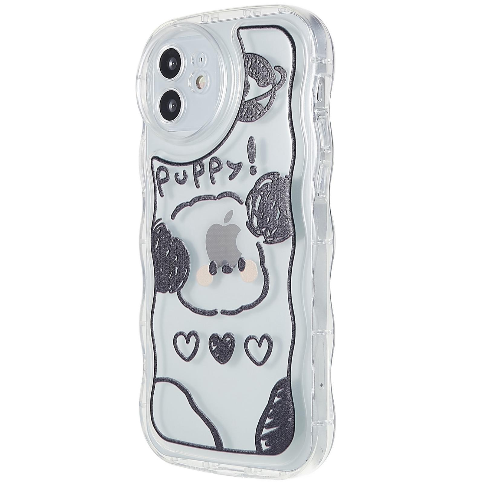Pattern Printed Phone Case for iPhone 12 6.1 inch,Wave-shaped Edge Anti-scratch Soft TPU Back Cover Lines/Dog
Pattern Printed Phone Case for iPhone 12 6.1 inch,Wave-shaped Edge Anti-scratch Soft TPU Back Cover Lines/Dog