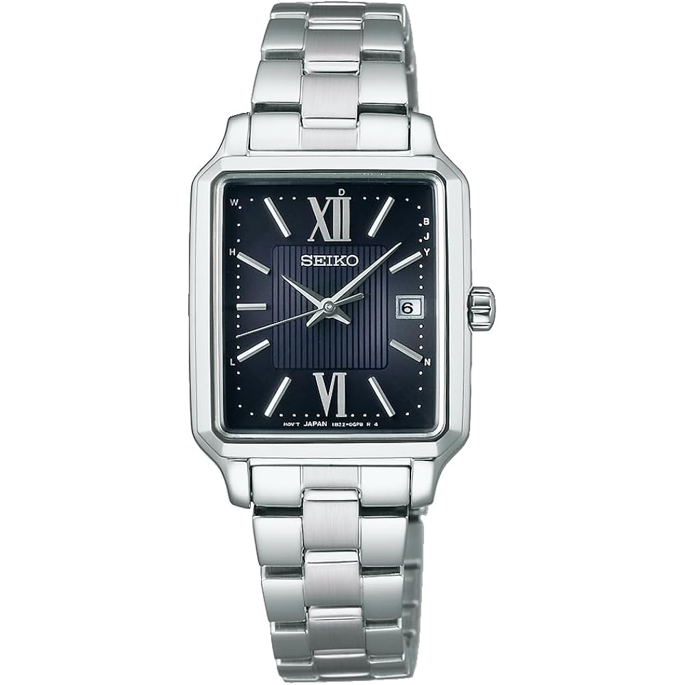[SEIKO S SERIES Ladies Solar Radio Wave Rectangular Type (with date) SWFH139
[SEIKO S SERIES Ladies Solar Radio Wave Rectangular Type (with date) SWFH139