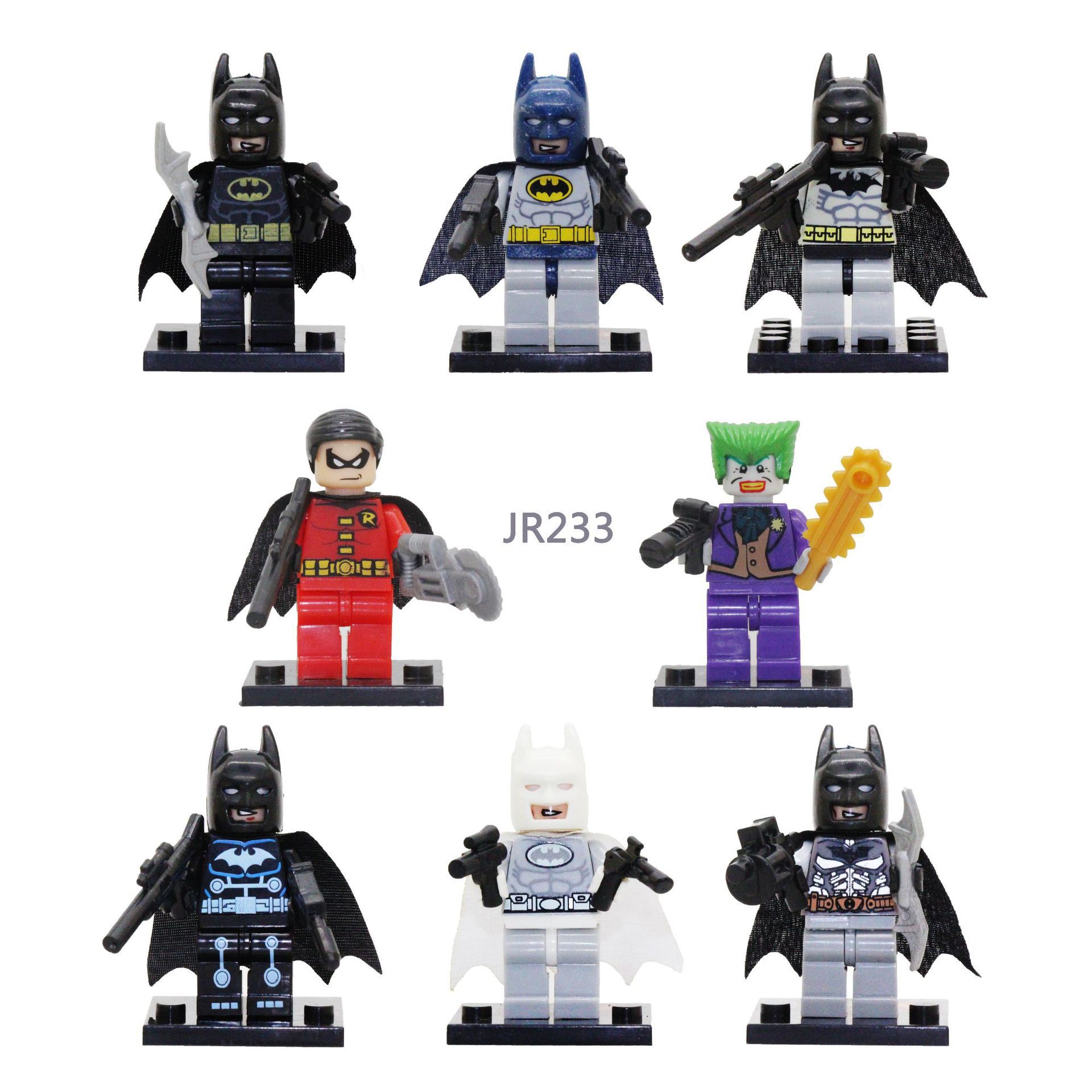 JR233 Chaoying Building Block Фигурка Летучая мышь Клоун Кукла Мелкие частицы Мозаика Игрушка Сумка 4.5cm high.
JR233 Chaoying Building Block Фигурка Летучая мышь Клоун Кукла Мелкие частицы Мозаика Игрушка Сумка 4.5cm high.