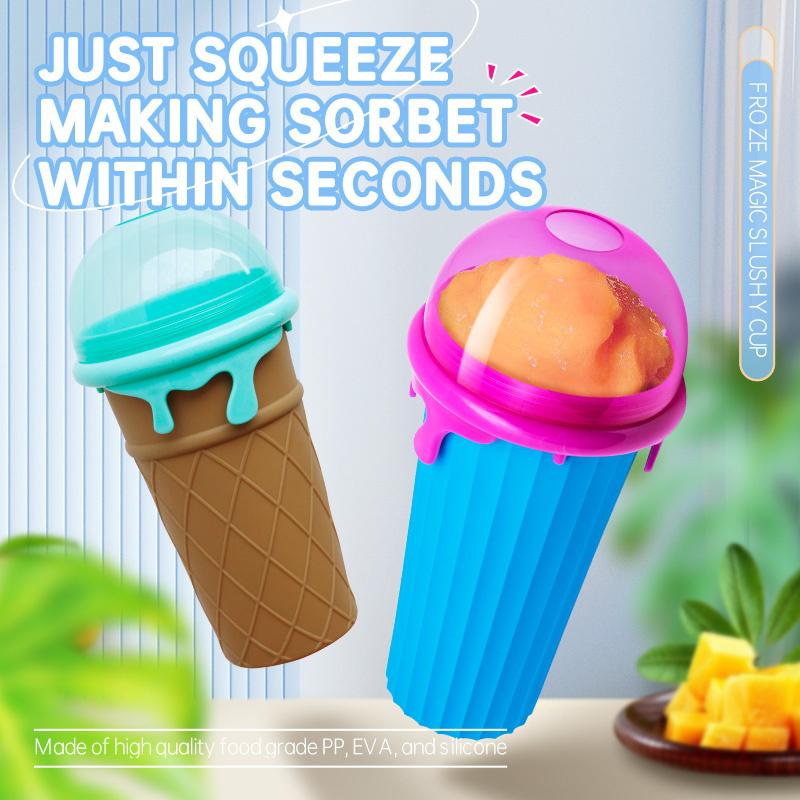 Slushy Cup Summer Squeeze Домашний сок Бутылка для воды Быстрозамороженный смузи Песочная чашка Pinch Быстрое охлаждение Волшебная чашка для мороженого 2024 0.5L зелёный
Slushy Cup Summer Squeeze Домашний сок Бутылка для воды Быстрозамороженный смузи Песочная чашка Pinch Быстрое охлаждение Волшебная чашка для мороженого 2024 0.5L зелёный