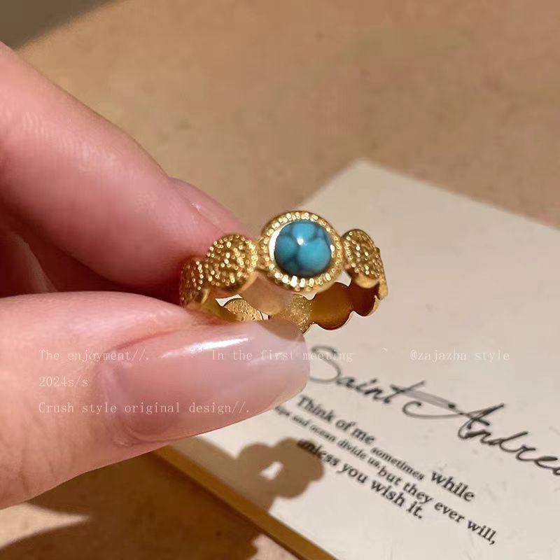 Anti-greenstone Open-ring for Women, A Personalized Ring for The Index Finger, A Light Luxury and Niche Style, Suitable for Multiple Finger Wearings. Retro
Anti-greenstone Open-ring for Women, A Personalized Ring for The Index Finger, A Light Luxury and Niche Style, Suitable for Multiple Finger Wearings. Retro
