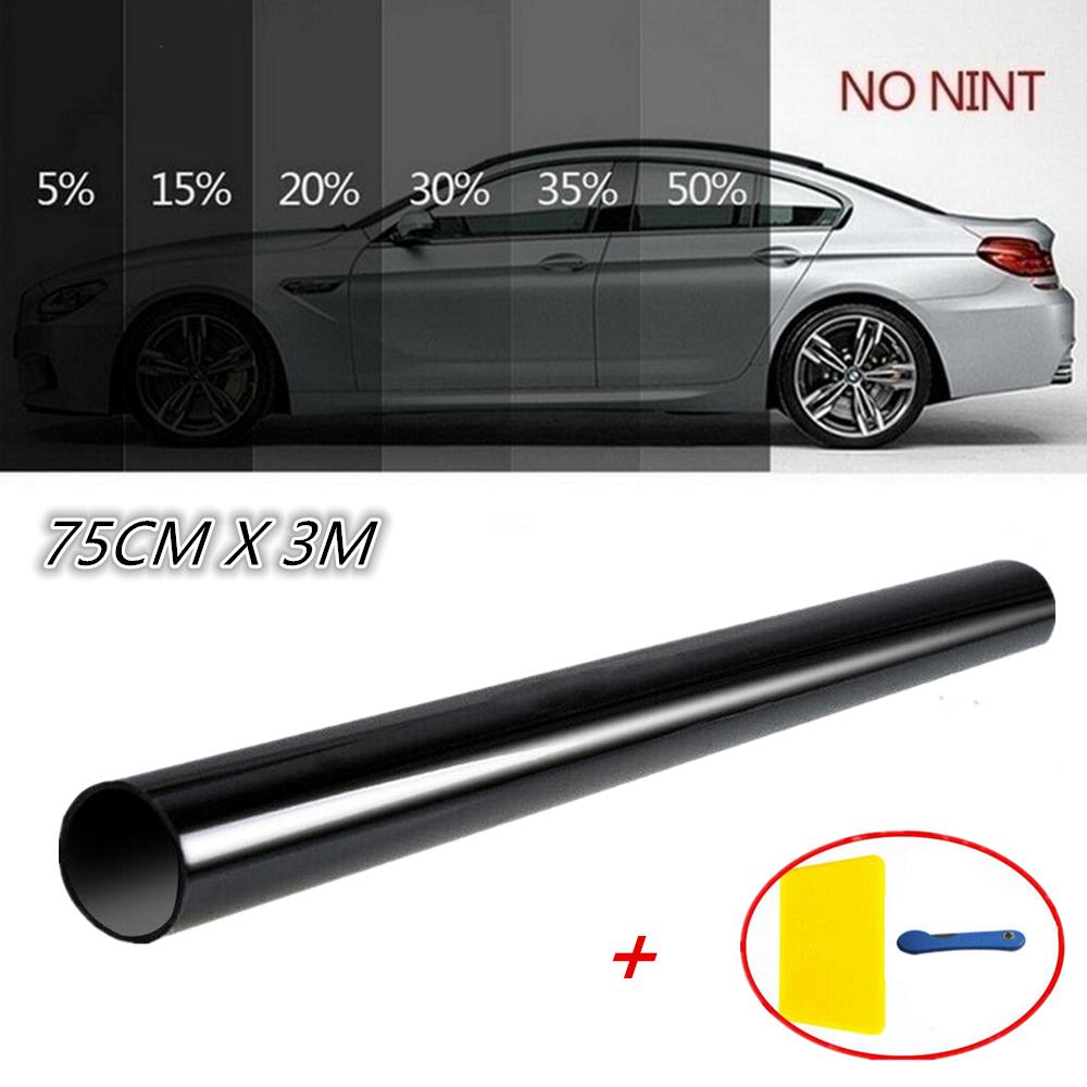 VLT Car Window Foils Film 75CM X 3M Home Glass Tint Tinting Film Summer Solar UV Protector Sun Blocking Universal 1 Percent Clear
VLT Car Window Foils Film 75CM X 3M Home Glass Tint Tinting Film Summer Solar UV Protector Sun Blocking Universal 1 Percent Clear