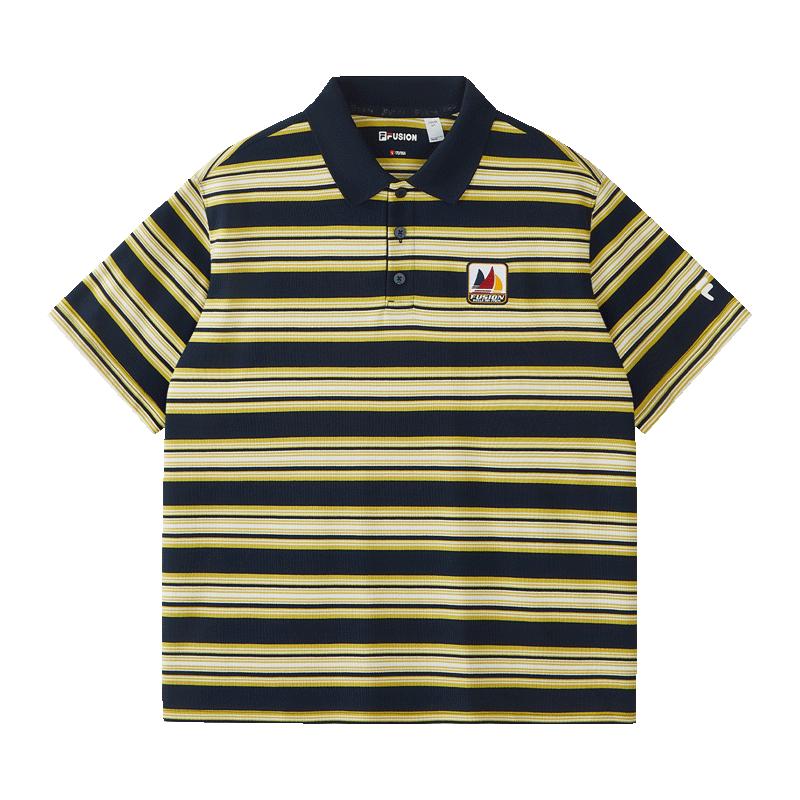 FILA FUSION Men s Striped Knit Polo Shirt XL
FILA FUSION Men s Striped Knit Polo Shirt XL