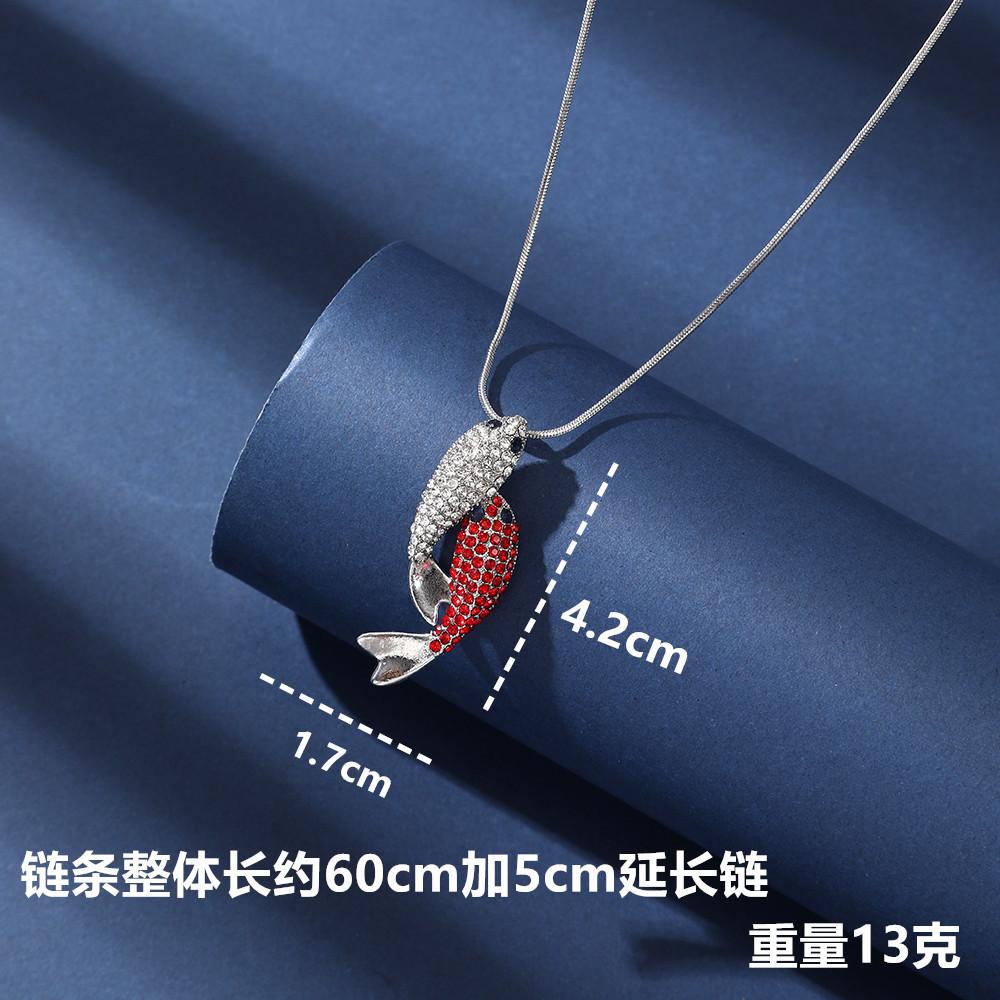 Dolphin Necklace Women S Fashion Simple Design Black Diamond White Diamond Rest Of Life Accompanied Clavicle Chain Exquisite Light Luxury Niche Jewelr
Dolphin Necklace Women S Fashion Simple Design Black Diamond White Diamond Rest Of Life Accompanied Clavicle Chain Exquisite Light Luxury Niche Jewelr