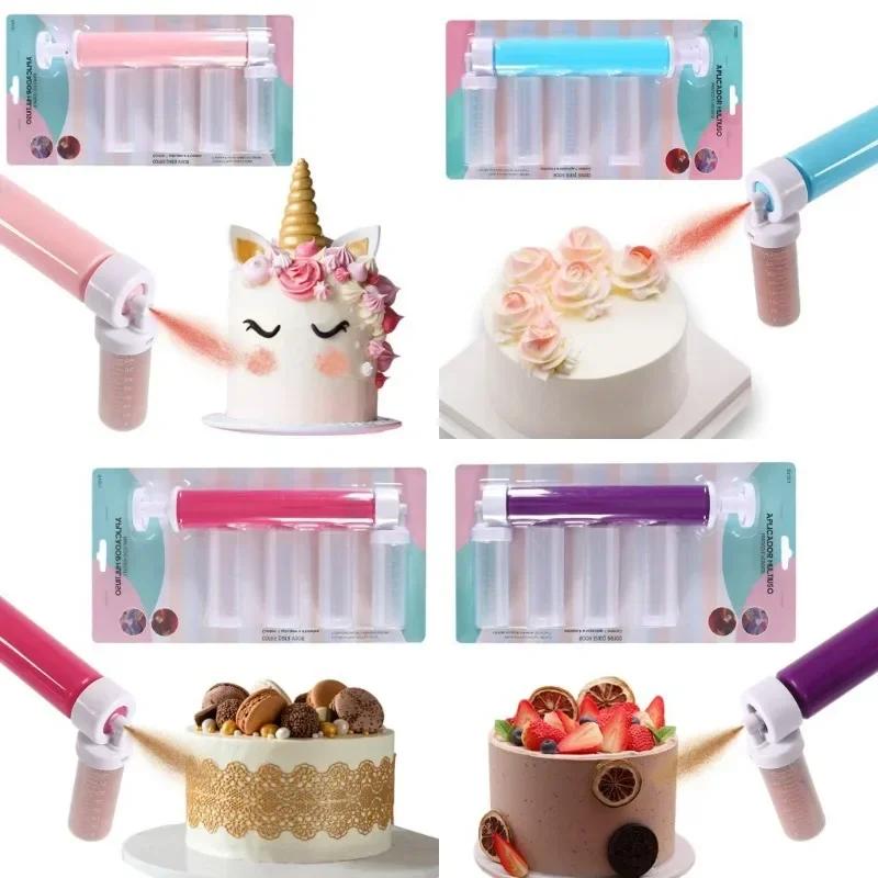 New Cake Glitter Spray Pump Special Eco-friendly Cake Spray Pump Pastry Dessert Cake Decorating Airbrush Baking Tool розовый
New Cake Glitter Spray Pump Special Eco-friendly Cake Spray Pump Pastry Dessert Cake Decorating Airbrush Baking Tool розовый