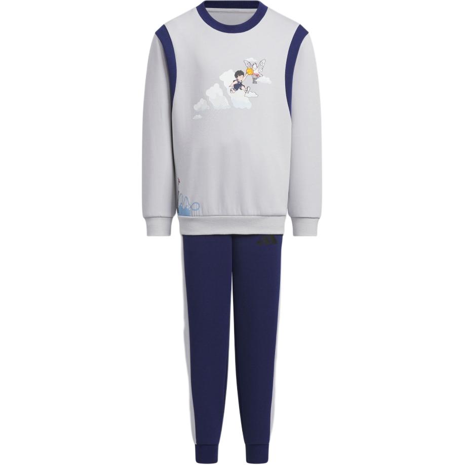Adidas Casual Sportswear Solid Gray/Dark Blue Children Aged 3 7 Years Old KB4573 128
Adidas Casual Sportswear Solid Gray/Dark Blue Children Aged 3 7 Years Old KB4573 128