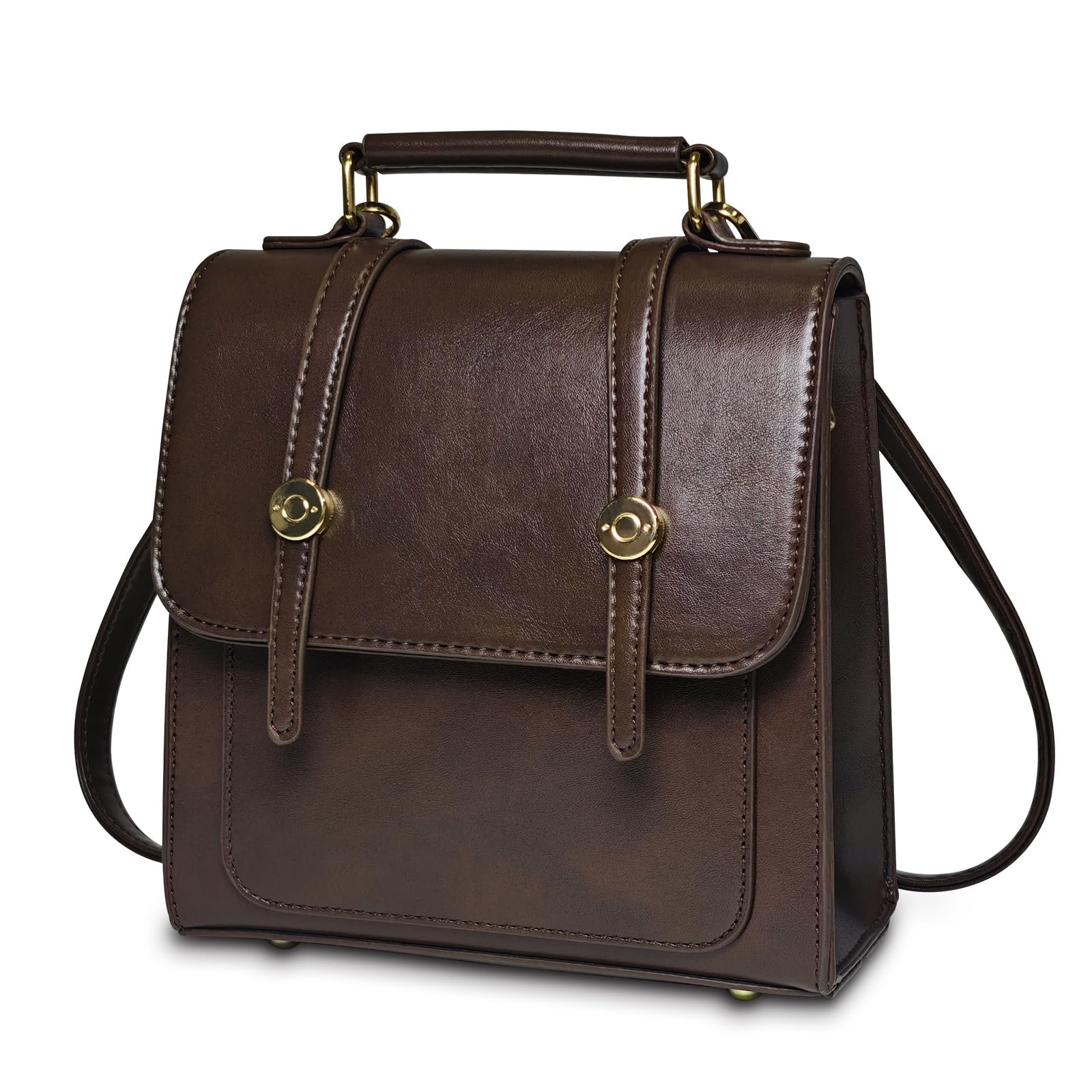 Aouduo Yomi Women s Retro 3-Way Shoulder Bag, Mini Leather Backpack, Cute, Popular, Stylish, and Lightweight for School, Work, and Travel
Aouduo Yomi Women s Retro 3-Way Shoulder Bag, Mini Leather Backpack, Cute, Popular, Stylish, and Lightweight for School, Work, and Travel