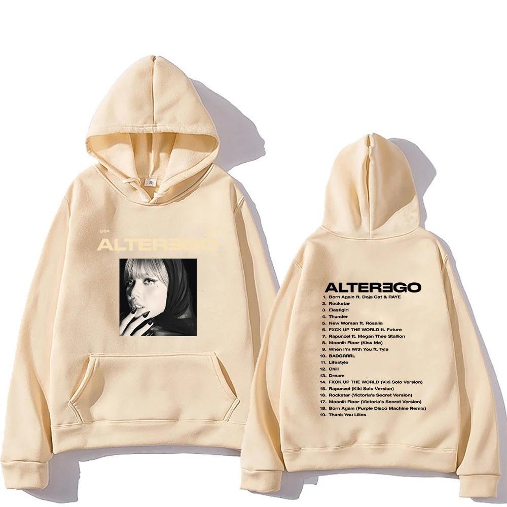 Lisa Alter Ego s 2026 New Album Men s Women Hoodie Harajuku High-quality Sweatshirt Casual Hip Hop Streetwear Oversized Y2K XXL дубильна кора
Lisa Alter Ego s 2026 New Album Men s Women Hoodie Harajuku High-quality Sweatshirt Casual Hip Hop Streetwear Oversized Y2K XXL дубильна кора
