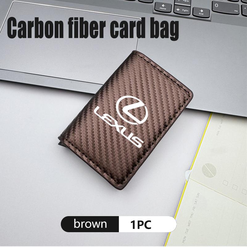 For Lexus Carbon Fiber Car Wallet Anti-theft Anti Magnetic ID Card Credit Card Holder UX250h RX450h RX300 GX470 CT200h RX400h
For Lexus Carbon Fiber Car Wallet Anti-theft Anti Magnetic ID Card Credit Card Holder UX250h RX450h RX300 GX470 CT200h RX400h