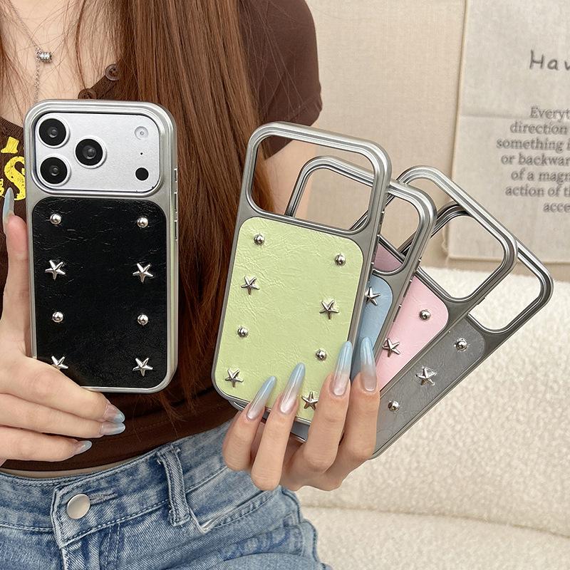 Multi-Color Vertical Rivet Star Protective Case for iPhone 17 Pro Max and iPhone 16 Pro Max 16 Pro
Multi-Color Vertical Rivet Star Protective Case for iPhone 17 Pro Max and iPhone 16 Pro Max 16 Pro