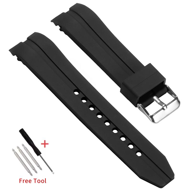 22mm 24mm 26mm Curved End Silicone Watch Strap for Seiko for Water Ghost Soft Rubber Band Diving Waterproof Universal Bracelet 26mm
22mm 24mm 26mm Curved End Silicone Watch Strap for Seiko for Water Ghost Soft Rubber Band Diving Waterproof Universal Bracelet 26mm