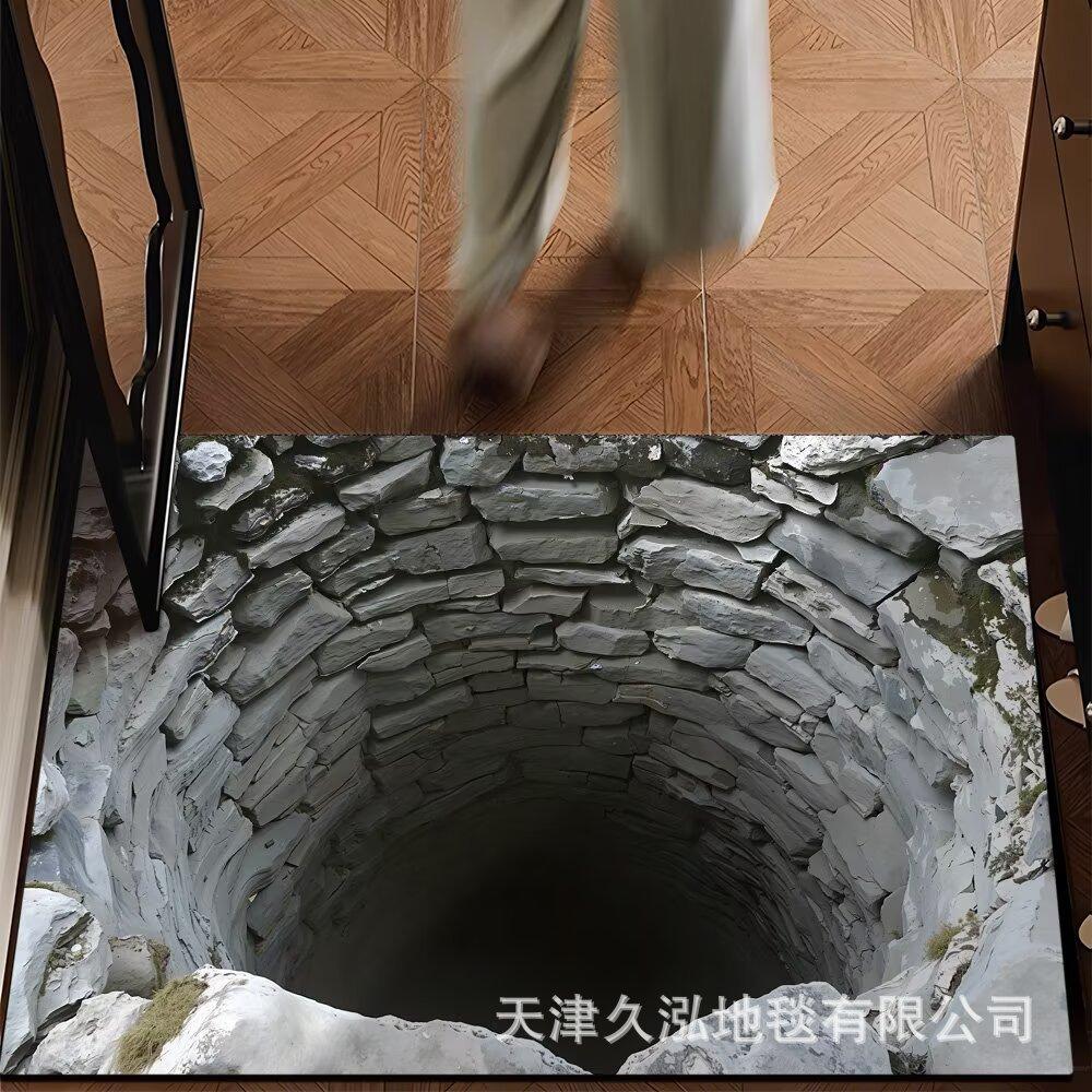 Визуальный коврик-ловушка для пола, впитывающий коврик для ног в душевую комнату, противоскользящий коврик для туалета, входной коврик для ног 60 * 90cm
Визуальный коврик-ловушка для пола, впитывающий коврик для ног в душевую комнату, противоскользящий коврик для туалета, входной коврик для ног 60 * 90cm