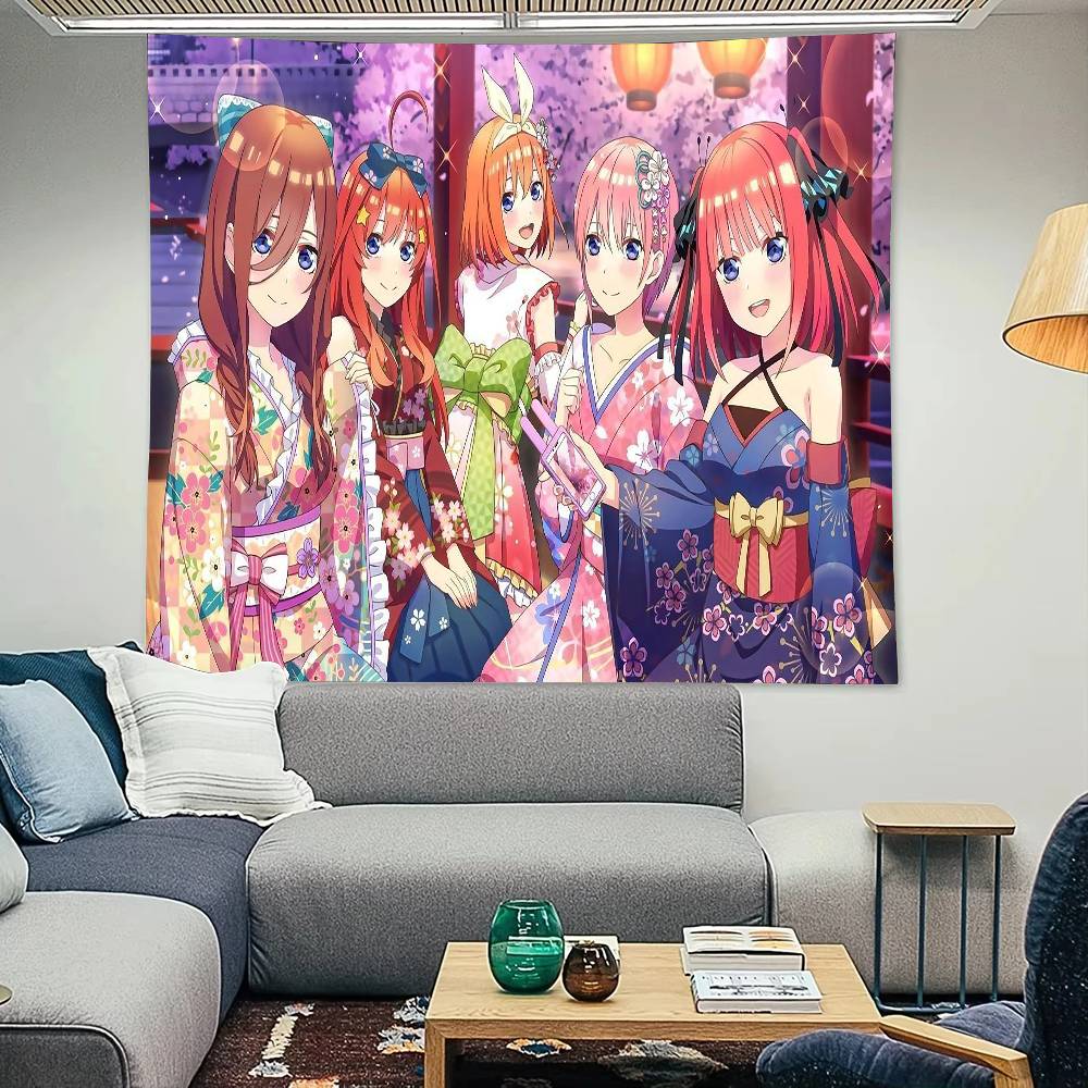 TThe QQuintessential QQuintuplets Tapestry Decoration Bedroom Dormitory Background Cloth Holiday Home Party Living Room 74x94cm(29x37in)
TThe QQuintessential QQuintuplets Tapestry Decoration Bedroom Dormitory Background Cloth Holiday Home Party Living Room 74x94cm(29x37in)
