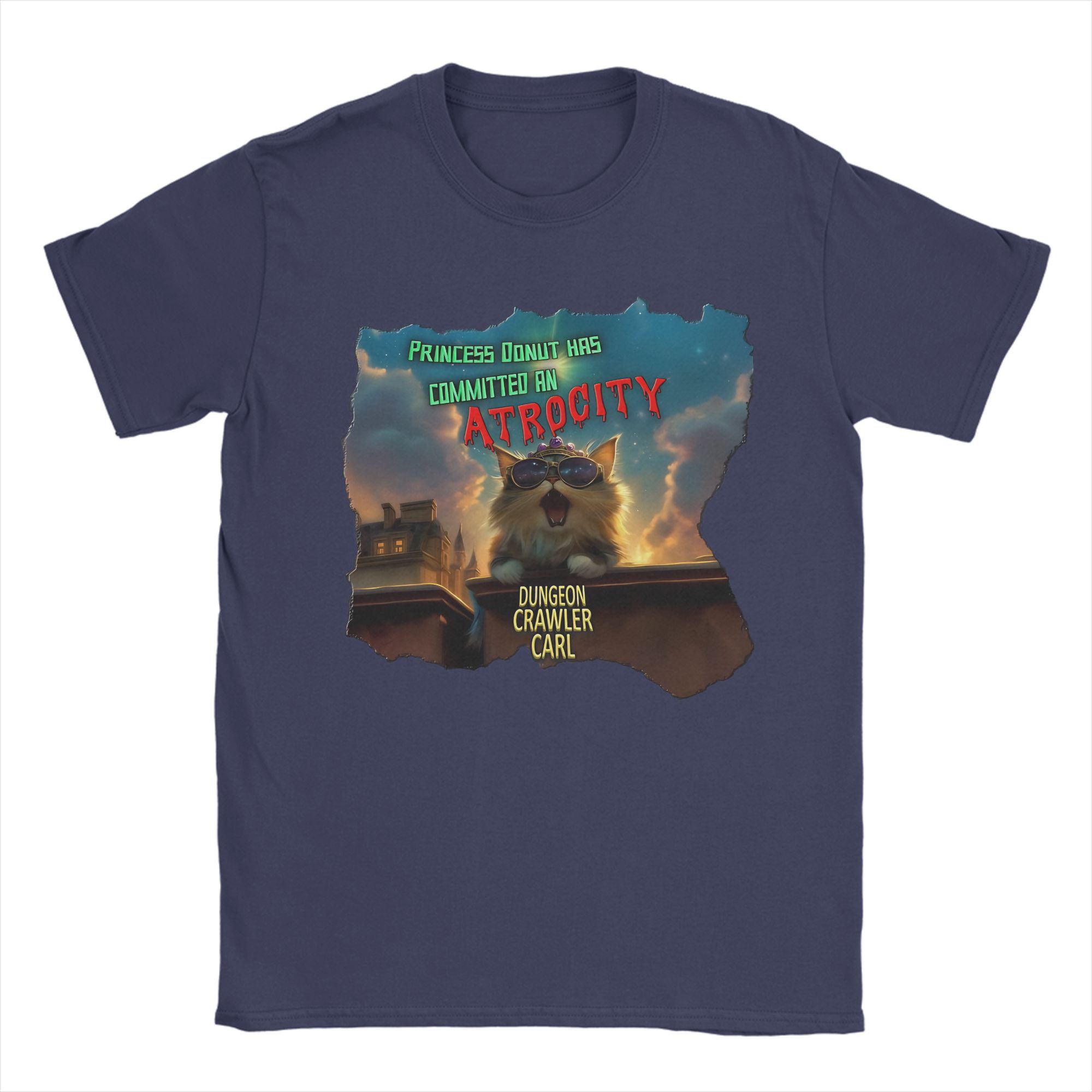 Leisure Dungeon Crawler Carl Princess Donut has committed an atrocity TShirts for Men Cotton T Shirt Short Sleeve Tees 4XL 3XL
Leisure Dungeon Crawler Carl Princess Donut has committed an atrocity TShirts for Men Cotton T Shirt Short Sleeve Tees 4XL 3XL