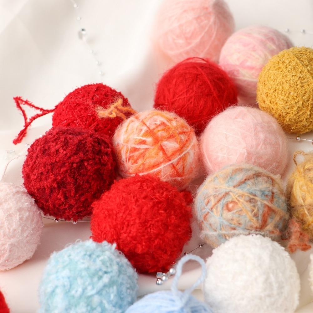 50Pcs Random Color Christmas Ball Decoration Woolen Ball Tree Hanging Pendant Navidad Random Color/50Pcs
50Pcs Random Color Christmas Ball Decoration Woolen Ball Tree Hanging Pendant Navidad Random Color/50Pcs