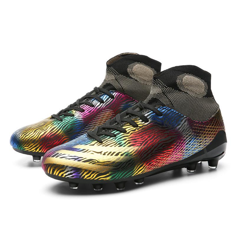 Youth football shoes men s and women s breathable mandarin duck color high-top contrasting color casual spike grass children s training shoes 46
Youth football shoes men s and women s breathable mandarin duck color high-top contrasting color casual spike grass children s training shoes 46