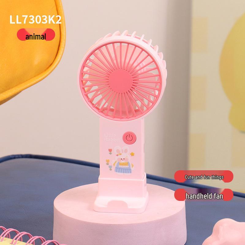 Creative Cute Cartoon Mini Handheld USB Fan with Three-Speed Adjustment & Phone Holder Color Box Packaging + USB Charging Cable
Creative Cute Cartoon Mini Handheld USB Fan with Three-Speed Adjustment & Phone Holder Color Box Packaging + USB Charging Cable