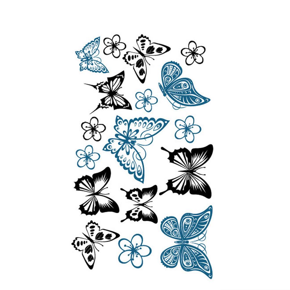 Временные наклейки для боди-арта с водонепроницаемой бабочкой
Временные наклейки для боди-арта с водонепроницаемой бабочкой