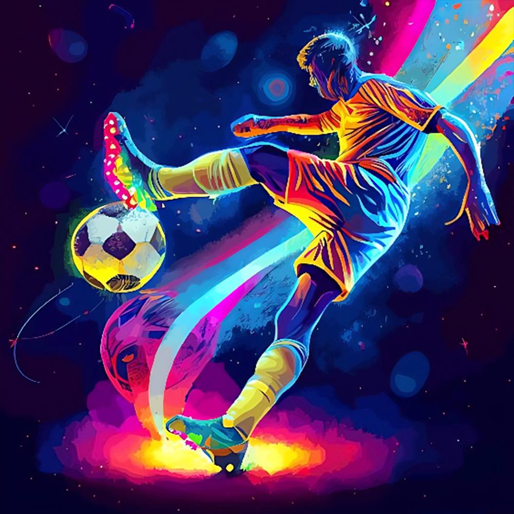 5D DIY Full Round Drill Diamond Painting Soccer Kit Home Decor Art Craft 30x30cm
5D DIY Full Round Drill Diamond Painting Soccer Kit Home Decor Art Craft 30x30cm