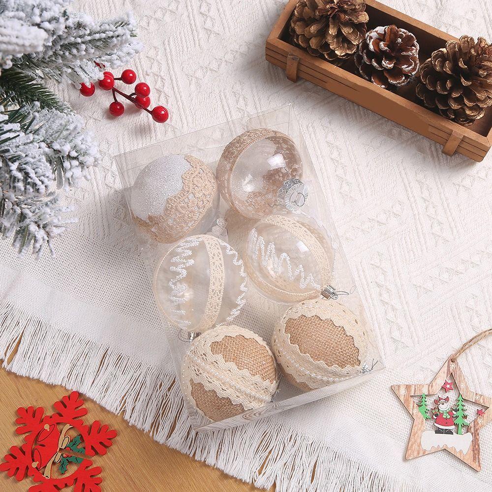 6PCS Glitter Christmas Tree Decoration Ball 8cm Xmas Ornaments DIY Christmas Pendant New Year
6PCS Glitter Christmas Tree Decoration Ball 8cm Xmas Ornaments DIY Christmas Pendant New Year