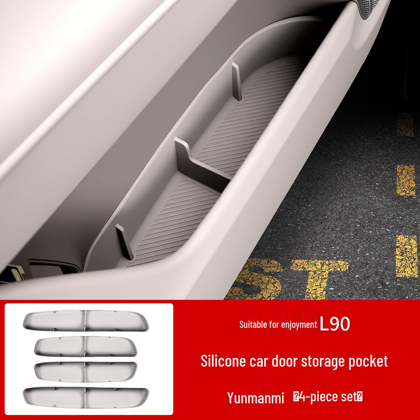 L90 Car Door Silicone Storage Box & Organizer Set
L90 Car Door Silicone Storage Box & Organizer Set
