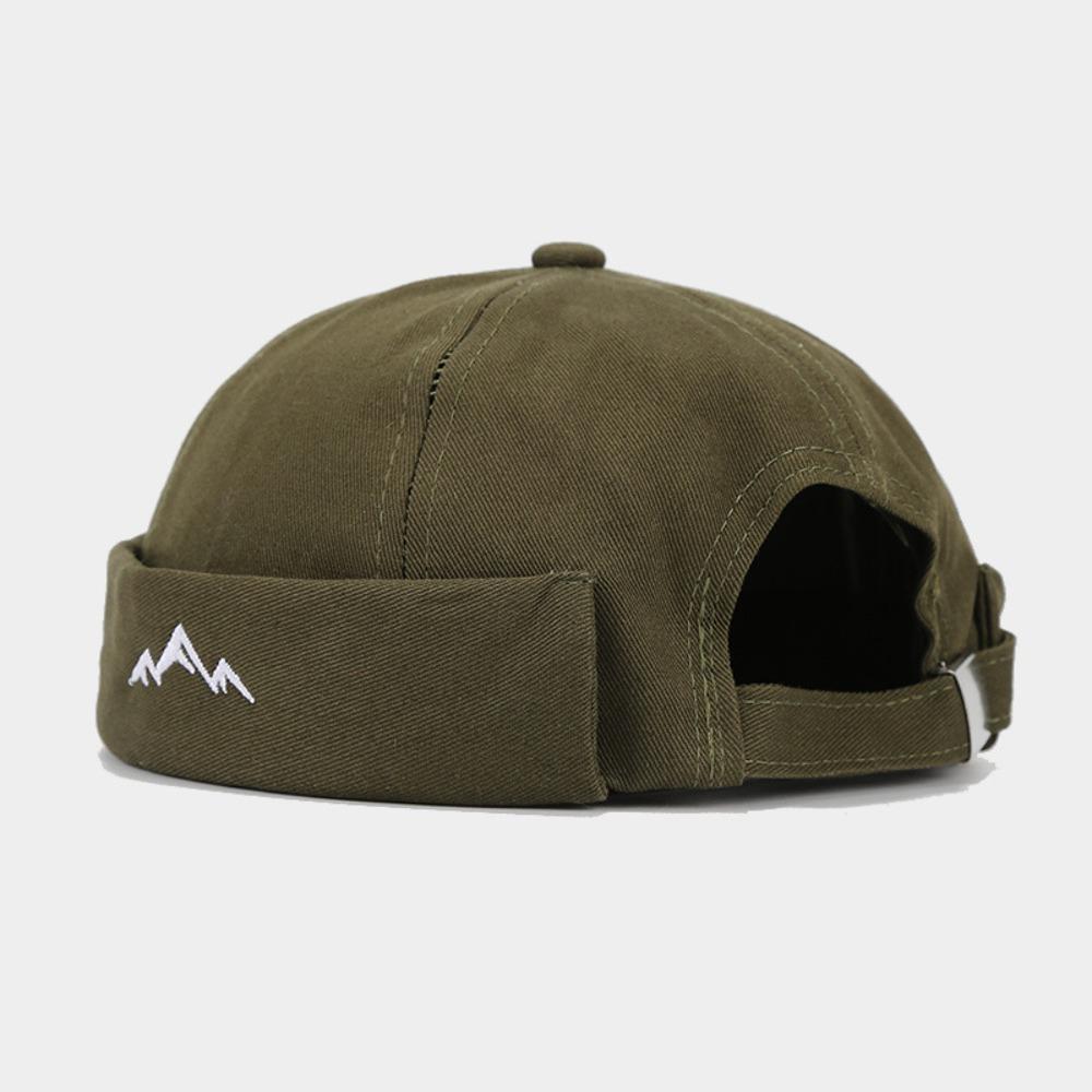 Vintage Beanie Hat Mountain Embroidery Casual Melon Caps Leisure Brimless Hat Outdoor темно-зелений колір
Vintage Beanie Hat Mountain Embroidery Casual Melon Caps Leisure Brimless Hat Outdoor темно-зелений колір