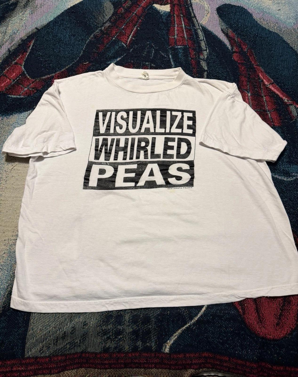 Винтажная футболка 90-х Visualize Whirled Peas Мир во всем мире Пародия Мужская XXL Укороченная XL
Винтажная футболка 90-х Visualize Whirled Peas Мир во всем мире Пародия Мужская XXL Укороченная XL
